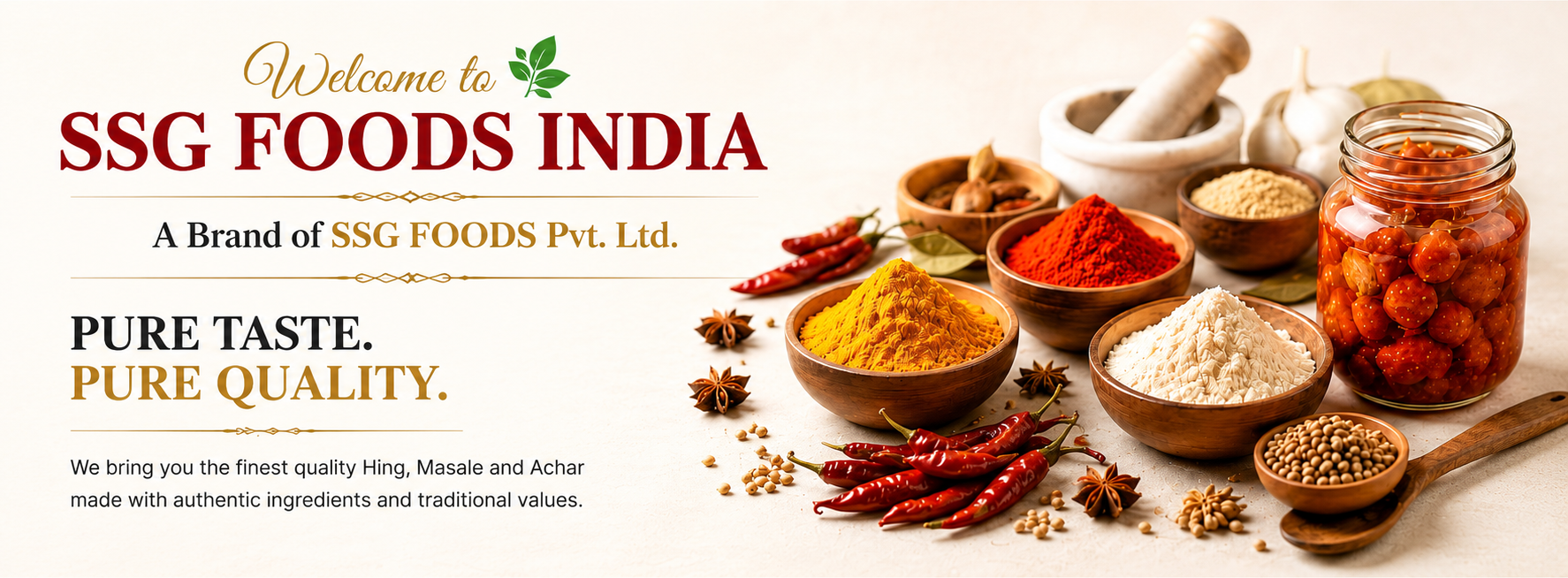 SSG Foods Hero Banner